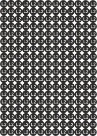 naklejka-na-rozdzielnice-faza-l2-234-szt-13-mm