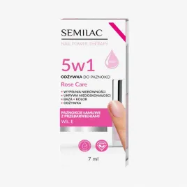 odzywka-do-paznokci-semilac-nail-power-therapy-5w1-rose-care-7-ml