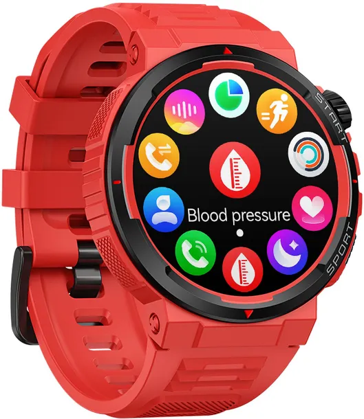 smartwatch-zeblaze-ares-3-plus-czerwony-material-paska-tworzywo-sztuczne
