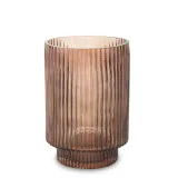 wazon-szklana-tuba-ozdobiona-brazowa-wys-18cm-stan-nowy