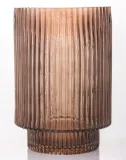 wazon-szklana-tuba-ozdobiona-brazowa-wys-18cm-stan-nowy