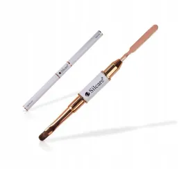 silcare-pedzelek-dwustronny-do-akrylozelu-nr-6-i-szpatulka