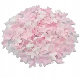 kwiaty-waflowe-mini-kwiatki-50-szt-rozowe-kwiatuszki-dekoracja-komunia-tort
