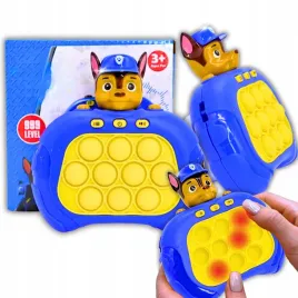 gra-zrecznosciowa-antystresowa-klikus-niebieski-z-pieskiem-pop-it-konsola