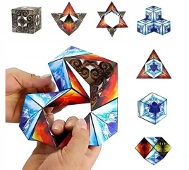 fidget-cube-antystresowa-kostka-magnetyczna-niebieska-puzzle-magic-cube