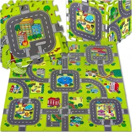 mata-edukacyjna-gruba-1cm-9szt-puzzle-piankowe-dla-dzieci-droga-miasto