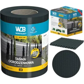 tasma-ogrodzeniowa-antracyt-19-cm-oslona-na-ogrodzenie-panelowe-plot-grafit