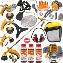 kosa-spalinowa-kosiarka-podkaszarka-wykaszarka-3xol-tarcza-szelki-maska-6km