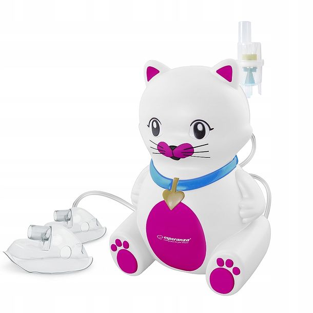 INHALATOR NEBULIZATOR dla dzieci kotek KITTY ESPERANZA