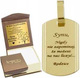 wisiorek-zloty-blaszka-niesmiertelnik-zawieszka-pr-585-grawer-gratis