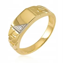 zloty-sygnet-z-brylantem-modna-kolekcja-585-r25