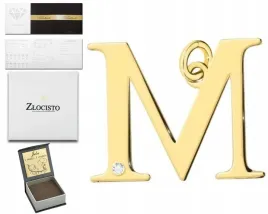 zlota-zawieszka-wisiorek-mala-literka-m-brylant