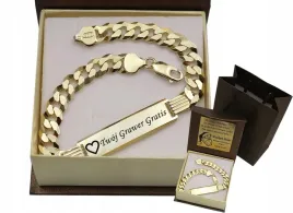 zlota-pelna-bransoletka-meska-pancerka-z-blaszka-pr-925-585-grawer-gratis