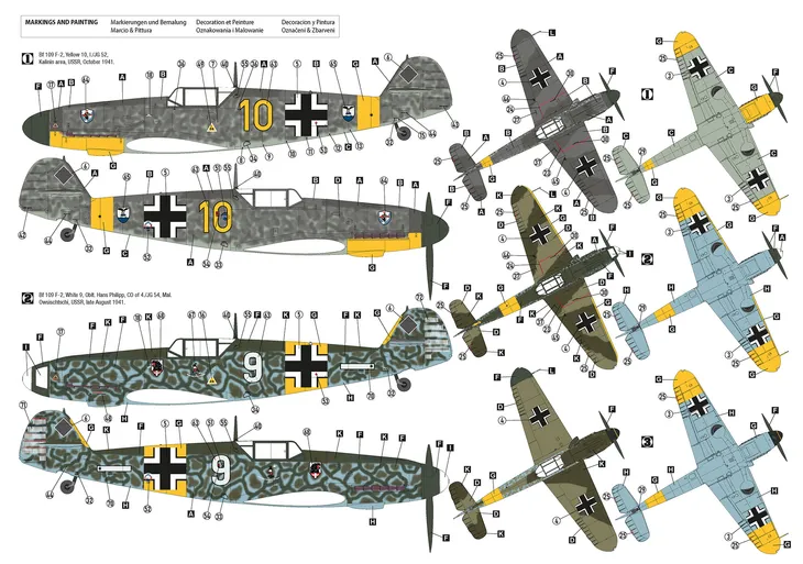 samolot-messerschmitt-bf-109-f-2-eastern-front-model-32013-hobby-2000-okres-ii-wojna-swiatowa