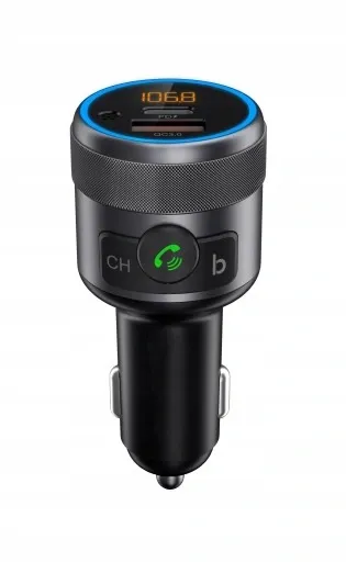 transmiter-fm-bluetooth-usb-typ-c-qc-3-0-pd-bass-stan-opakowania-oryginalne