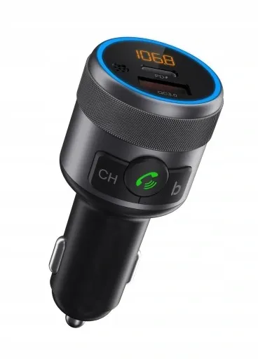transmiter-fm-bluetooth-usb-typ-c-qc-3-0-pd-bass-stan-nowy-stan-opakowania-oryginalne