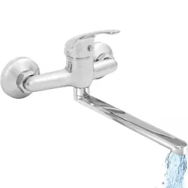 mitris-bateria-kuchenna-zlewozmywakowa-scienna-wylewka-20-cm-mitris-chrom