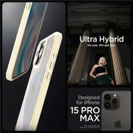 etui-spigen-crystal-hybrid-na-iphone-15-pro-max-przezroczysto-bezowe