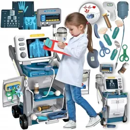 duzy-zestaw-lekarski-ekg-rtg-rentgen-xxl-maly-lekarz-doktor-wozek-medyczny