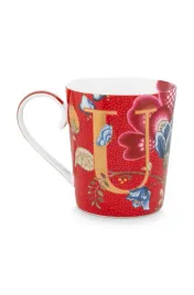 kubek-floral-fantasy-red-u-pip-studio-350-ml