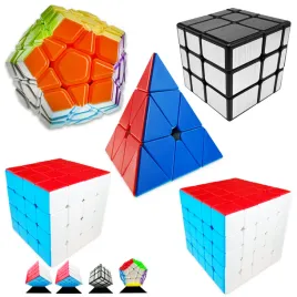 kostka-rubika-4x4-5x5-piramida-megaminx-mirror-srebrna-wyregulowane