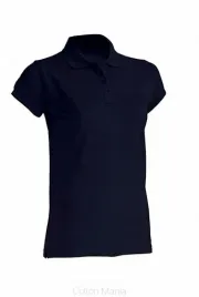 koszulka-polo-damska-cotton-mania-granat-xl