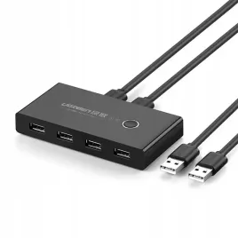 ugreen-switch-box-hub-przelacznik-4x-usb-2-0-rozdzielacz-usb