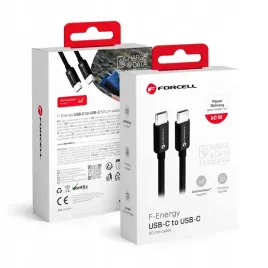 forcell-f-energy-c338-kabel-typ-c-do-typ-c-pd-qc4-0-3a-60w-05-m-czarny