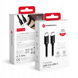 forcell-f-energy-c338-kabel-typ-c-do-typ-c-pd-qc4-0-3a-60w-3-m-czarny