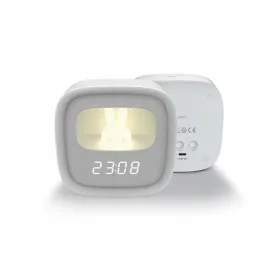 budzik-z-nocnym-kroliczkiem-led-pure-fnl-06-aurora-bialy-kwadratowy-forever