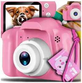 aparat-cyfrowy-dla-dzieci-dziecka-fotograficzny-kamera-rozowy-karta-4gb