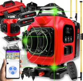 laser-krzyzowy-poziomica-laserowa-4d-plaszczyznowa-zielony-tyczka-420-cm