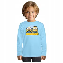 bluzka-dziecieca-koszulka-t-shirt-dlugi-rekaw-minionki-146-152
