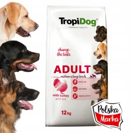 tropidog-premium-karma-dla-doroslych-duzych-i-srednich-psow-indyk-12kg