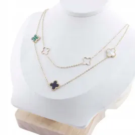 naszyjnik-ze-stali-chirurgicznej-koniczynka-zloty-316l