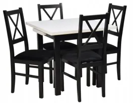 stol-rozkladany-80x80-110cm-4-krzesla-drewniane-tapicerowane-siedzisko