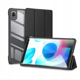 dux-ducis-toby-pancerne-etui-z-klapka-smart-case-do-realme-pad-mini-czarny
