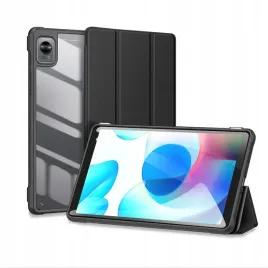 dux-ducis-toby-pancerne-etui-z-klapka-smart-case-do-realme-pad-mini-czarny