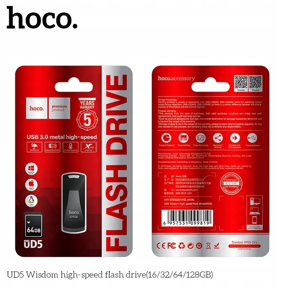 hoco-pendrive-ud5-64gb-usb3-0