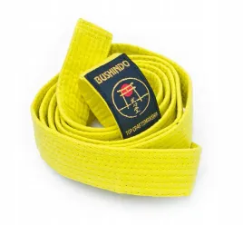 pas-do-kimona-280-cm-zolty-bushindo-judo-karate-aikido-wzmacniany