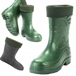 kalosze-mesk-z-ociepl-034-zieloneeva-r-44-kolmax