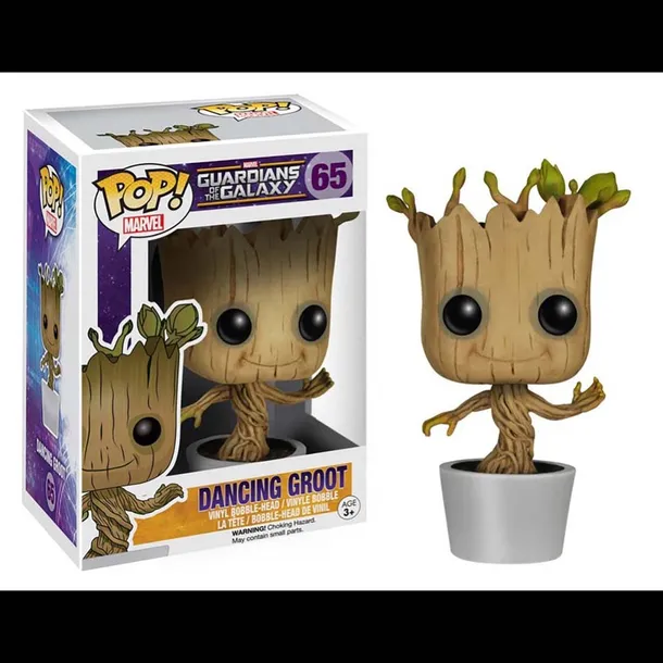 funko-figurka-pop-marvel-dancing-groot-rodzaj-gadzetu-filmowy-ksiazkowy-komiksowy