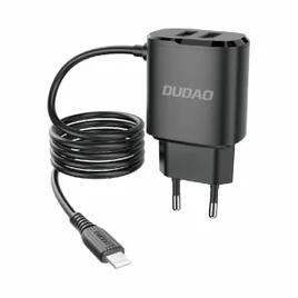 dudao-ladowarka-2xusb-lightning-12w-a2prol-black