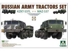 ciagniki-russian-army-tractors-set-kzkt-537l-and-maz-537-model-5003-takom