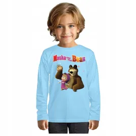 bluzka-dziecieca-koszulka-t-shirt-dlugi-rekaw-masza-i-niedzwiedz-146-152