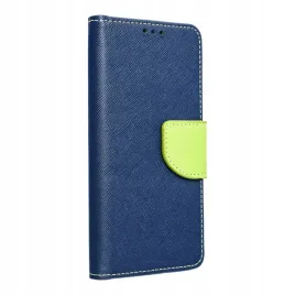 kabura-fancy-book-do-xiaomi-redmi-note-12-5g-granatowo-limonkowy