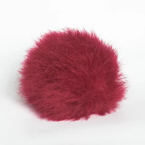 pompon-bordowy