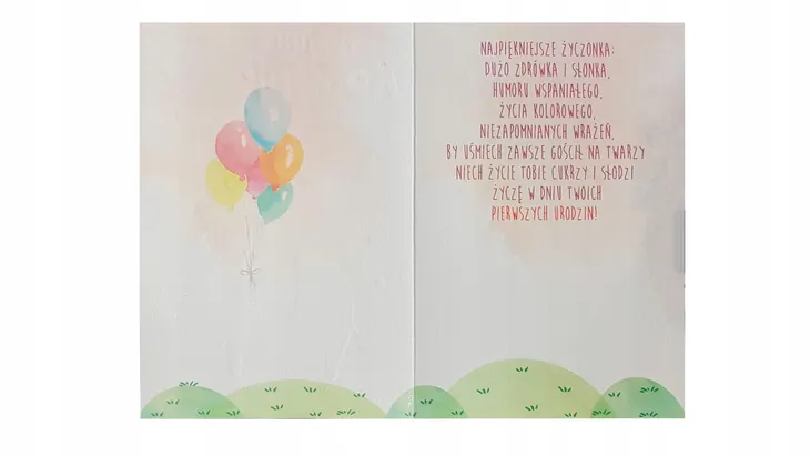 karnet-dk-719-urodziny-roczek-stan-nowy