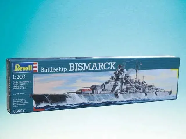 statek-1-700-battleship-bismarck-skala-skala-1-700