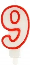 swieczka-9-czerwona